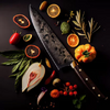 Handmade Damascus Chef Knives Set