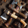 Handmade Outdoor Hunting and Camping Axes