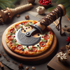 Handmade Pizza Cutter Slicer Viking Axe