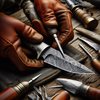 Master Bladesmith | Crafting Exceptional Fixed Blade Damascus Steel Hunting Knives