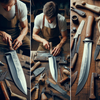 Exquisite Handmade Long Kukri Knife | Mastery in Traditional Craftsmanship