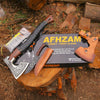 Custom Viking Axe & Hunting Knife Set – Hand-Forged Tools for Real Outdoor Warriors
