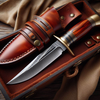 Craftsman's Choice | Hunting Knife with Premium Leather Sheath