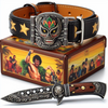 Unique Wrestling Belts and Camping Knives Gift Item