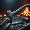 Forged Brilliance | The Carbon Steel Viking Axe