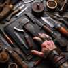 Master Craftsman | Handmade Viking Axe, Sword, and Knives Collection