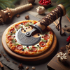 Handmade Pizza Cutter Slicer Viking Axe a Unique Gift Item