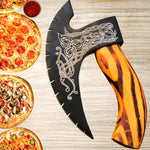 Pizza Cutter Slicer Viking Axe