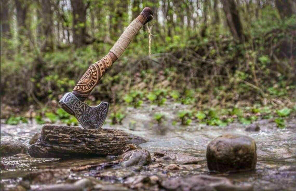 handmade Viking Axe