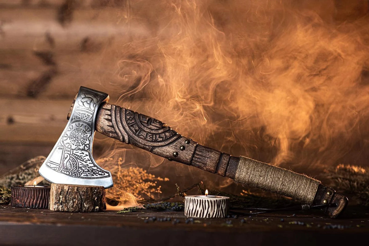 Handmade Viking Axe | Gift Viking Knife