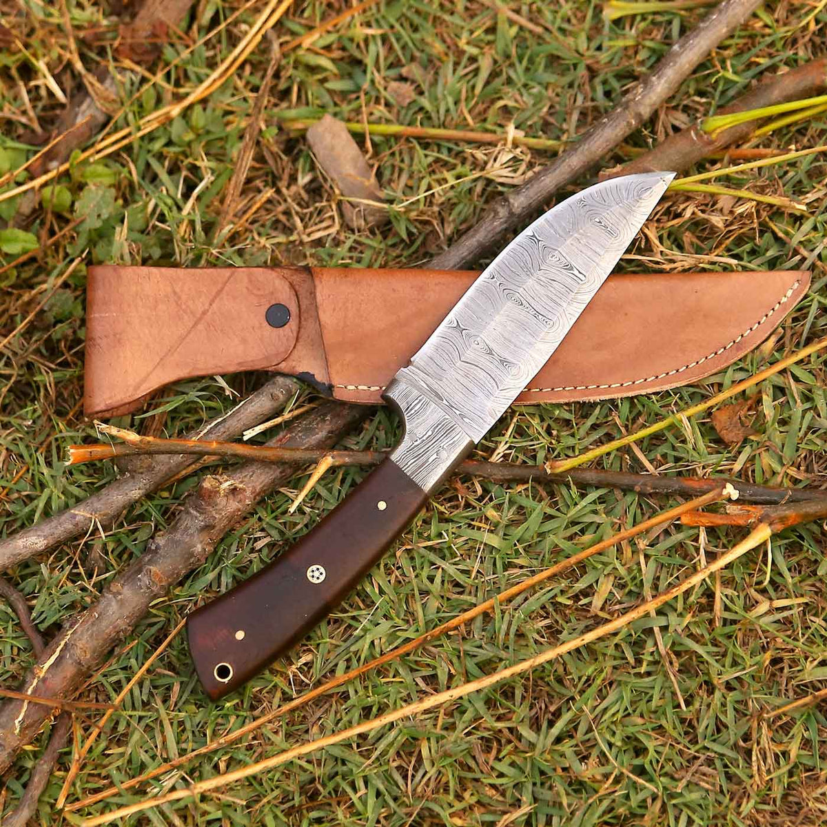 Sharp Fixed Blade Hunting Knives For Camping Bushcraft