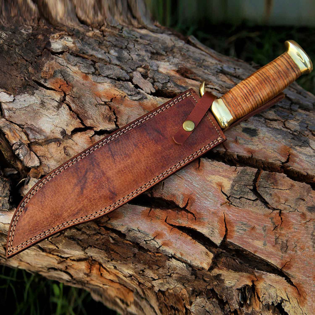 Handmade Bowie Long Hunting Knife