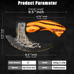 Pizza Cutter Slicer Viking Axe