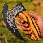 Pizza Cutter Slicer Viking Axes