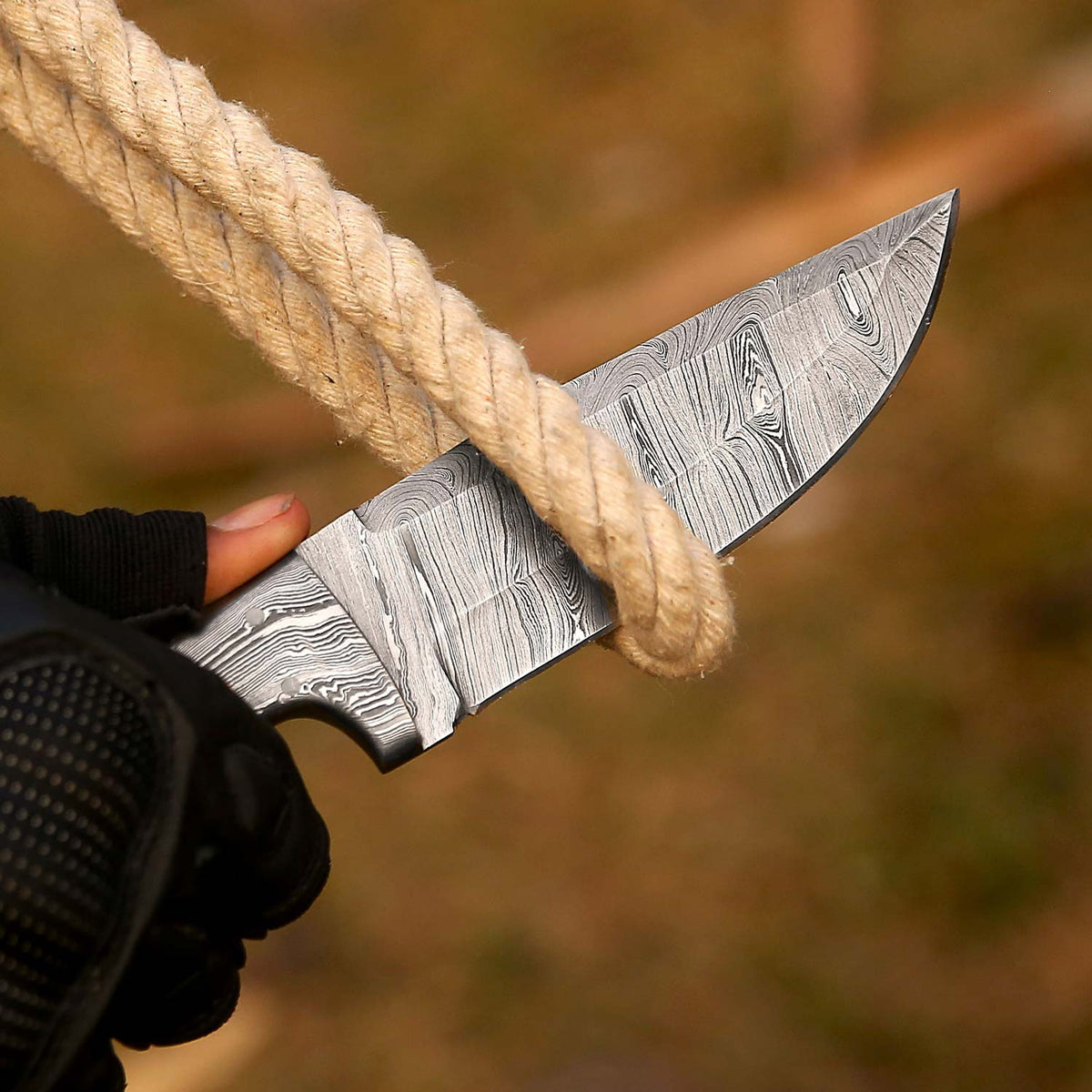 Sharp Fixed Blade Hunting Knives For Camping Bushcraft